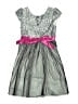 Jona Michelle 100% Polyester Gray Silver Dress Size 10 - photo 2