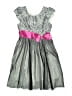 Jona Michelle 100% Polyester Gray Silver Dress Size 10 - photo 1