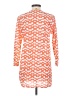 Roberta Roller Rabbit 100% Cotton Print Orange Casual Dress Size S - photo 2