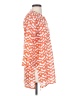 Roberta Roller Rabbit 100% Cotton Print Orange Casual Dress Size S - photo 4