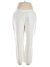Soft Surroundings Solid Ivory Casual Pants Size L - photo 1