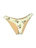 Unbranded Floral Yellow Swimsuit Bottoms Size XS (estimated) - photo 1