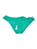 Becca Solid Green Swimsuit Bottoms Size L - photo 1