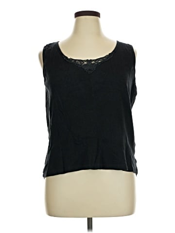 St. John's Bay Sleeveless T-Shirt (view 1)