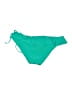 Becca Solid Green Swimsuit Bottoms Size L - photo 2