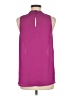 Three Eighty Two 100% Polyester Purple Sleeveless Blouse Size M - photo 2