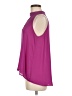 Three Eighty Two 100% Polyester Purple Sleeveless Blouse Size M - photo 5