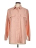 Chico's Color Block Orange Long Sleeve Blouse Size L - photo 1