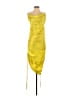 Mable 100% Polyester Yellow Cocktail Dress Size S - photo 1