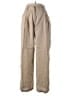 AEXAE 100% Linen Tan Linen Pants Size S - photo 1