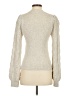 Splendid Metallic Silver Turtleneck Sweater Size S - photo 2