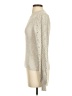 Splendid Metallic Silver Turtleneck Sweater Size S - photo 5