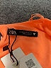 Zara Solid Orange Cocktail Dress Size XS - photo 7