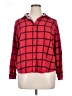 Basic Editions 100% Cotton Plaid Red Long Sleeve Button-Down Shirt Size 1X - photo 1