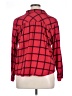 Basic Editions 100% Cotton Plaid Red Long Sleeve Button-Down Shirt Size 1X - photo 2