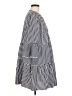 Shein 100% Polyester Stripes Black Casual Dress Size 8 - 10 - photo 4