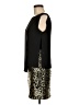 Laundry by Shelli Segal 100% Polyester Black Cocktail Dress Size 6 - photo 5