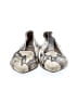 Mercanti Fiorentini Animal Print Ivory Tan Flats Size 7 1/2 - photo 2