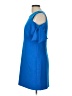 Milly Solid Blue Cocktail Dress Size 10 - photo 5