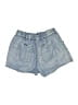 Good Hart 100% Lyocell Blue Denim Shorts Size M - photo 2