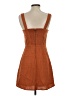Workshop Solid Orange Cocktail Dress Size S - photo 2