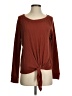 Nine Britton Burgundy Long Sleeve T-Shirt Size S - photo 1