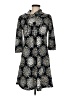 Papillon Paisley Black Casual Dress Size M - photo 1