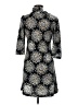Papillon Paisley Black Casual Dress Size M - photo 2
