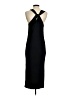 Zara Solid Black Casual Dress Size S - photo 2