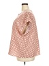 Shein Curve Pink Short Sleeve Blouse Size 18 Plus (3) - photo 5