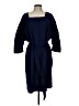 prologue Blue Casual Dress Size L - photo 1