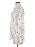 A New Day 100% Rayon Print Ivory Long Sleeve Blouse Size M - photo 5