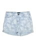 Joe Boxer Floral Blue Denim Shorts Size 3 - photo 1