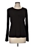 Eileen Fisher Black Long Sleeve T-Shirt Size M - photo 1