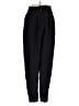 Frances Browner Solid Black Casual Pants Size 7 - photo 1