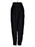 Frances Browner Solid Black Casual Pants Size 7 - photo 2
