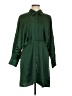 H&M 100% Polyester Green Casual Dress Size L - photo 1