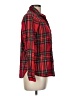 Old Navy 100% Cotton Plaid Red Long Sleeve Button-Down Shirt Size M - photo 4