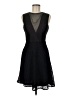 Guess Chevron-herringbone Black Cocktail Dress Size 6 - photo 1
