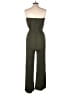 12pm by Mon Ami Solid Green Jumpsuit Size S - photo 2