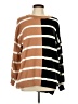 Unbranded Stripes Brown Pullover Sweater Size L - photo 1