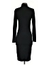Leith Solid Black Casual Dress Size S - photo 2