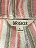 Briggs Stripes Ivory Shorts Size S - photo 3