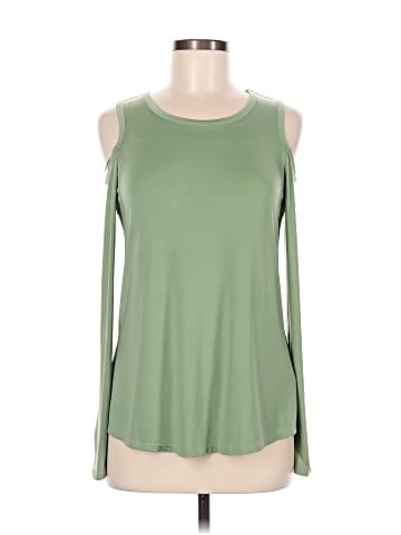 Kaari Blue Long Sleeve Top (view 1)