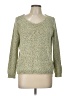 Liz Claiborne Tweed Green Pullover Sweater Size L (petite) - photo 1
