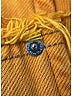 Acne Studios 100% Cotton Solid Orange Denim Skirt Size EU 40 / US 10 - photo 3