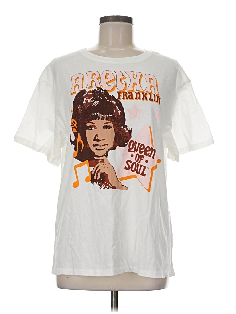 Pre-owned Assorted Brands Short Sleeve T-shirt In White