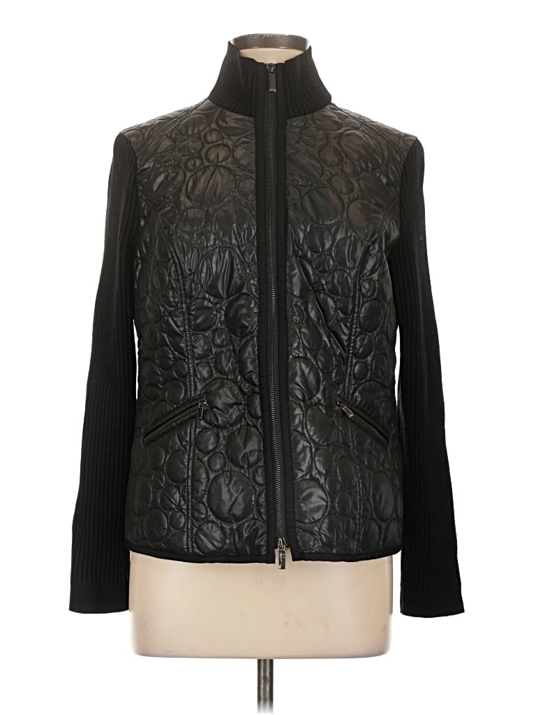 Pre-owned Per Se By Carlisle Jacket In Black