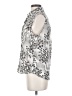 Express Silver Sleeveless Blouse Size S - photo 5