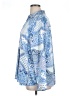 Maison d' Amelie Paisley Blue Long Sleeve Blouse Size 1X - photo 5